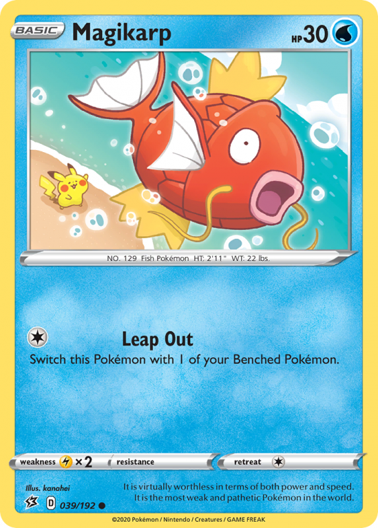 Magikarp 39/192 Sword & Shield Rebel Clash