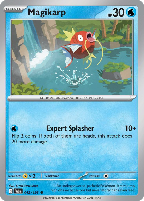 Magikarp 42/193 Scarlet & Violet Paldea Evolved