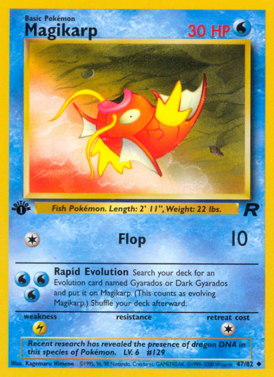 Magikarp 47/83 Base Team Rocket