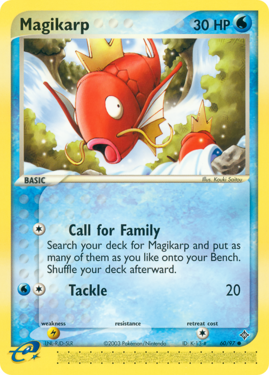 Magikarp 60/97 EX Dragon