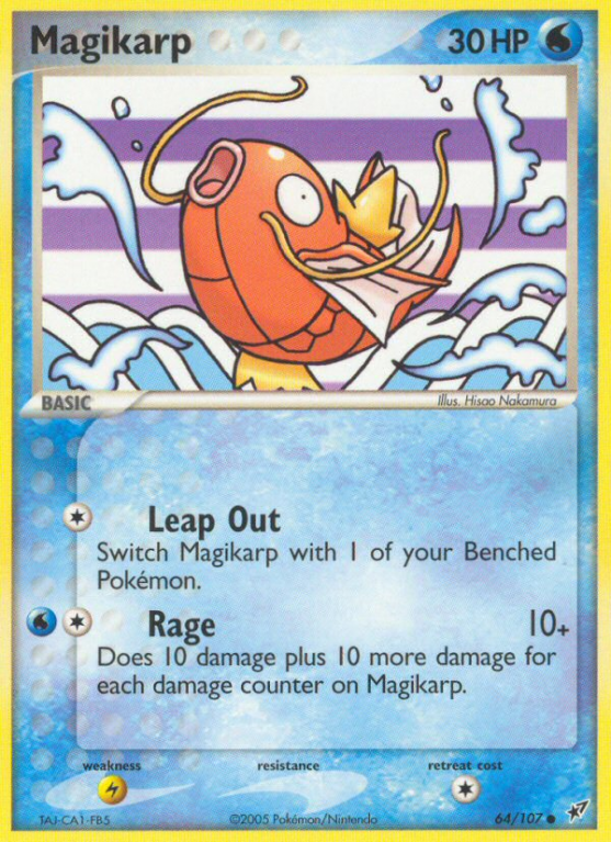 Magikarp 64/107 EX Deoxys
