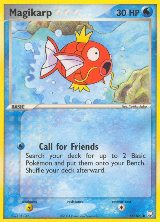 Magikarp 65/109 EX Team Rocket Returns