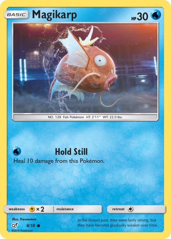 Magikarp 8/18 Sun & Moon Detective Pikachu