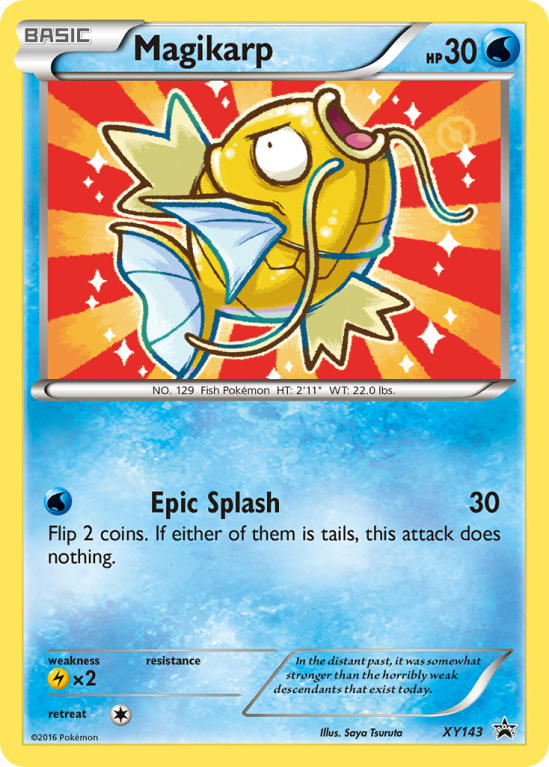 Magikarp XY143/183 XY XY Black Star Promos