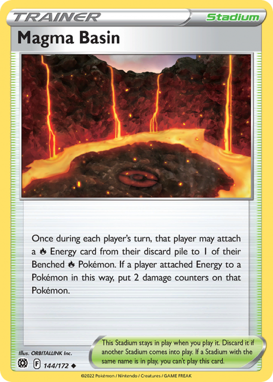 Magma Basin 144/172 Sword & Shield Brilliant Stars