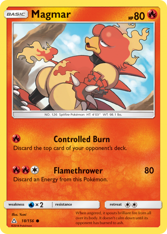 Magmar 18/156 Sun & Moon Ultra Prism