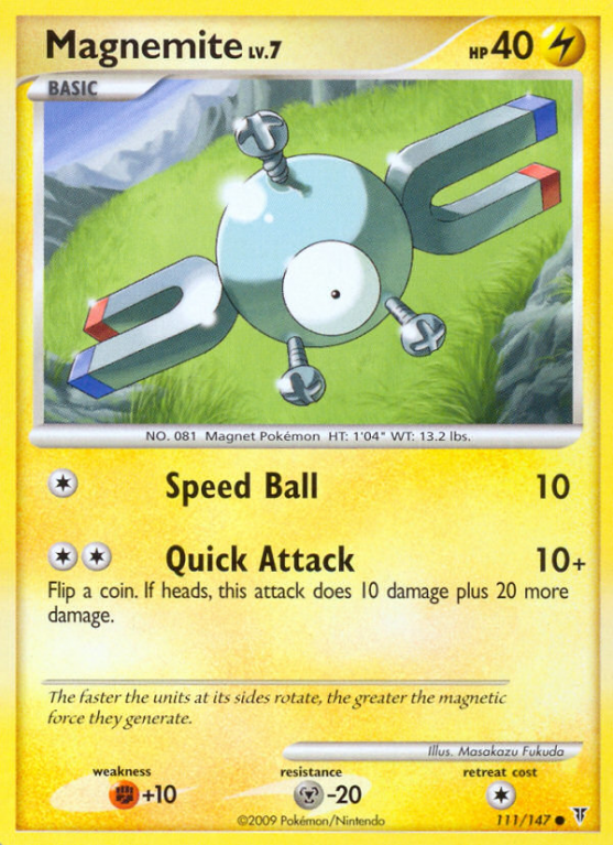Magnemite 111/147 Platinum Supreme Victors