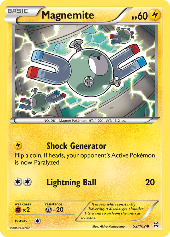 Magnemite 52/162 XY BREAKthrough