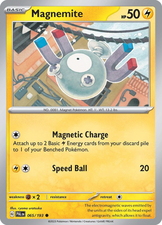 Magnemite 65/193 Scarlet & Violet Paldea Evolved
