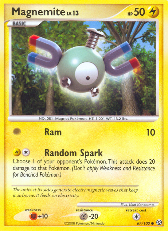 Magnemite 67/100 Diamond & Pearl Stormfront