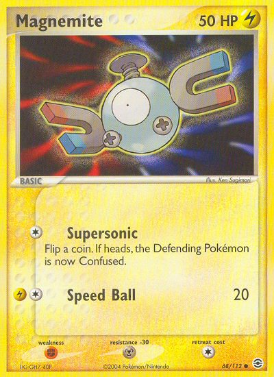 Magnemite 68/112 EX FireRed & LeafGreen