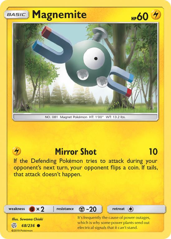 Magnemite 68/236 Sun & Moon Cosmic Eclipse