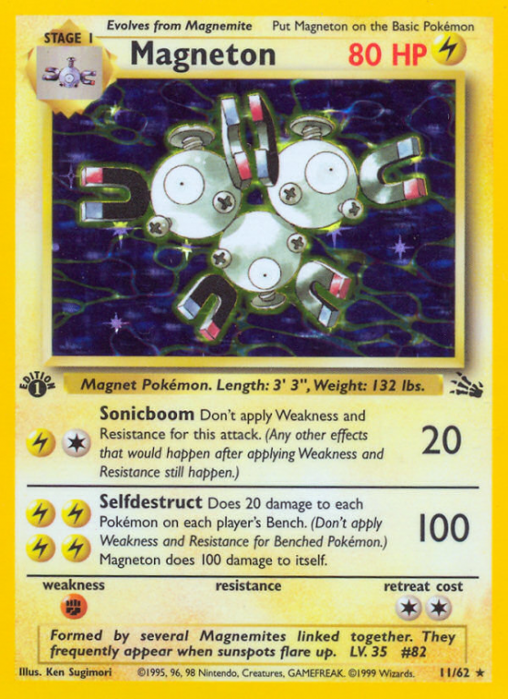 Magneton 11/62 Base Fossil