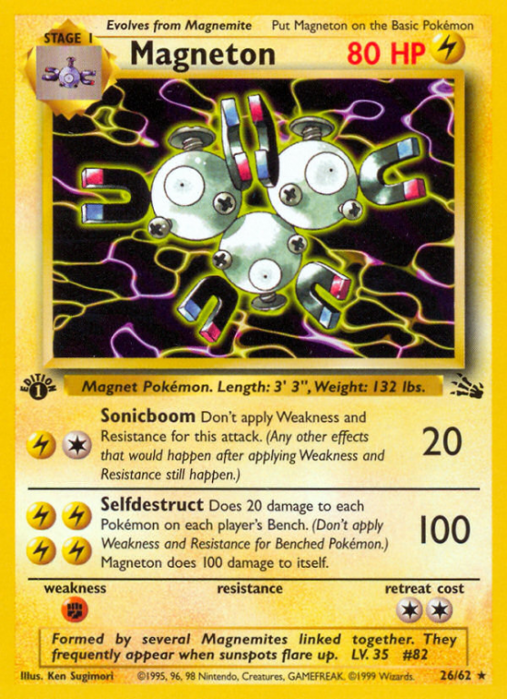 Magneton 26/62 Base Fossil