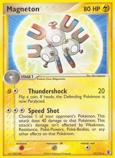 Magneton 27/112 EX FireRed & LeafGreen