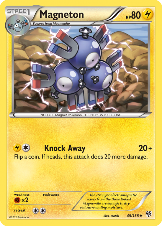 Magneton 45/135 Black & White Plasma Storm
