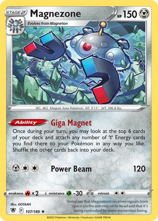 Magnezone 107/189 Sword & Shield Astral Radiance