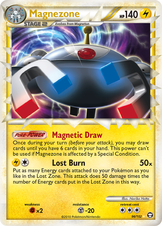 Magnezone 96/102 HeartGold & SoulSilver HS—Triumphant