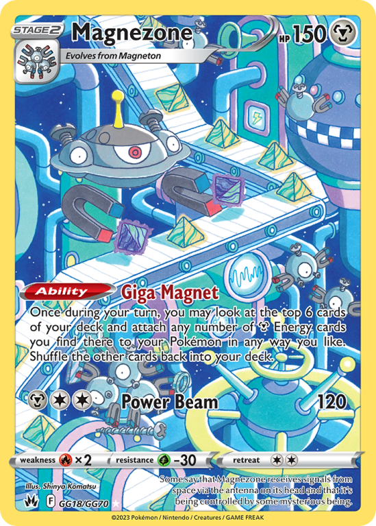 Magnezone GG18/70 Sword & Shield Crown Zenith Galarian Gallery