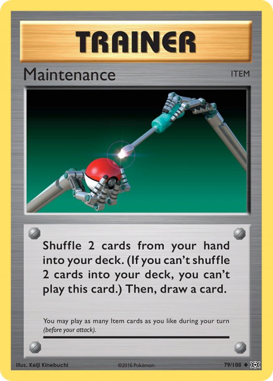 Maintenance 79/108 XY Evolutions