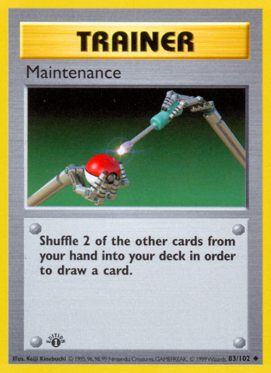 Maintenance 83/102 Base Base Set