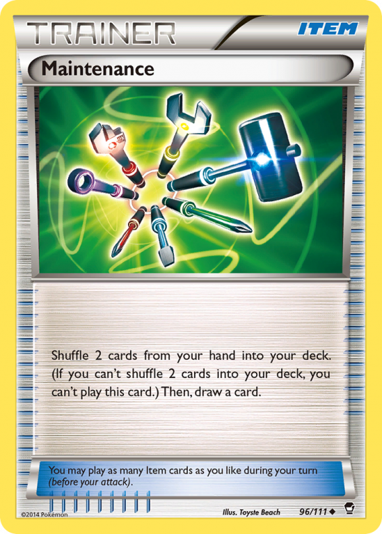 Maintenance 96/111 XY Furious Fists
