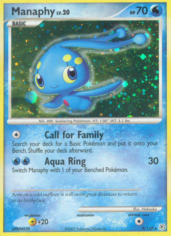 Manaphy 9/130 Diamond & Pearl Diamond & Pearl