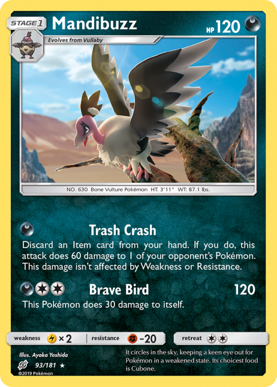 Mandibuzz 93/181 Sun & Moon Team Up