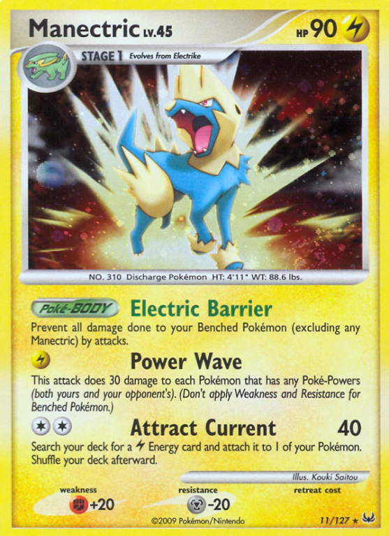 Manectric 11/127 Platinum Platinum