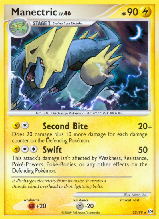 Manectric 22/99 Platinum Arceus