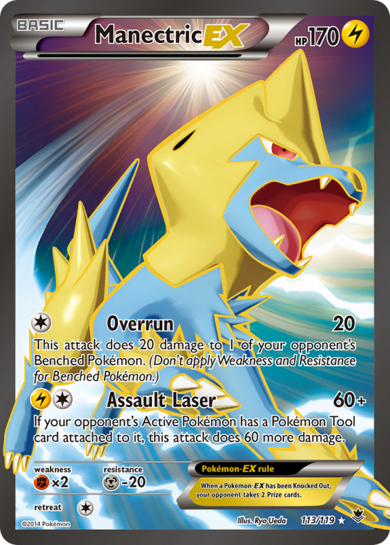Manectric-EX 113/119 XY Phantom Forces