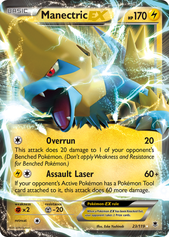 Manectric-EX 23/119 XY Phantom Forces