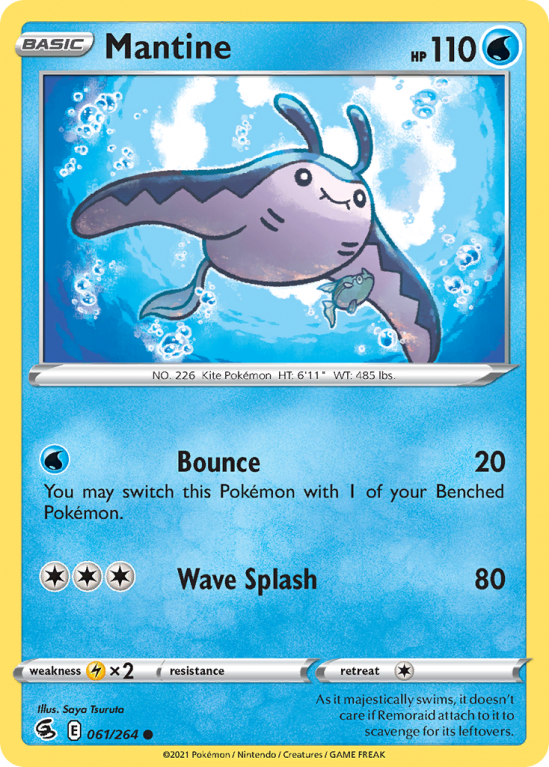 Mantine 61/264 Sword & Shield Fusion Strike