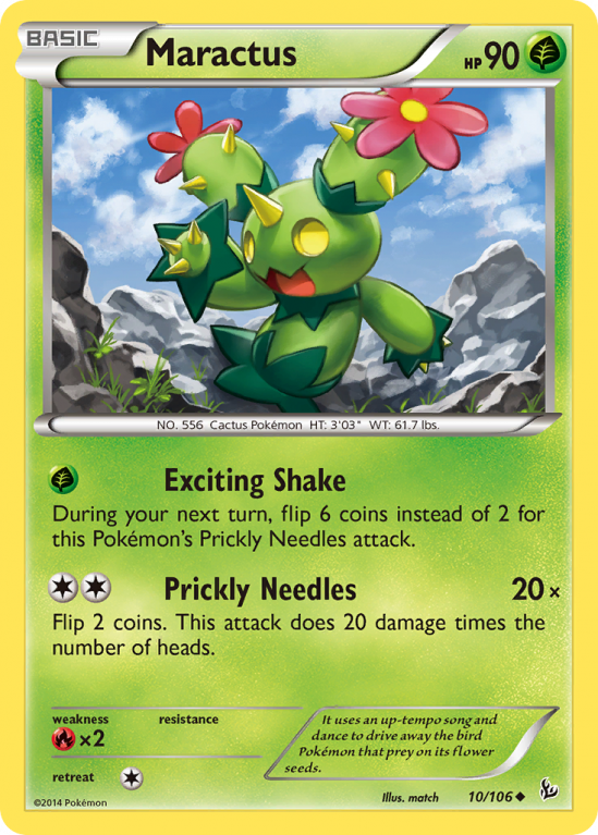 Maractus 10/106 XY Flashfire