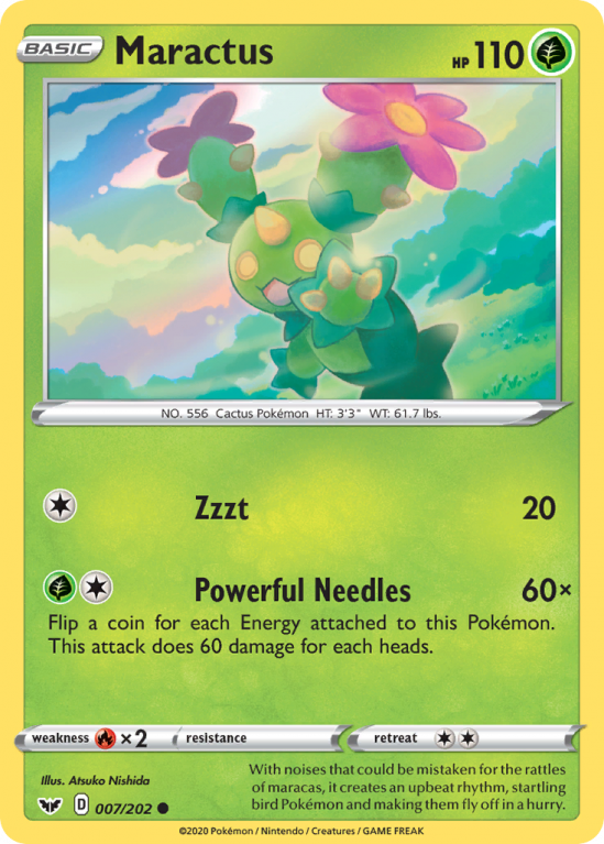 Maractus 7/202 Sword & Shield Sword & Shield