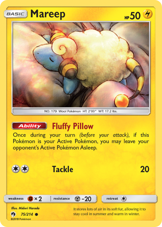Mareep 75/214 Sun & Moon Lost Thunder
