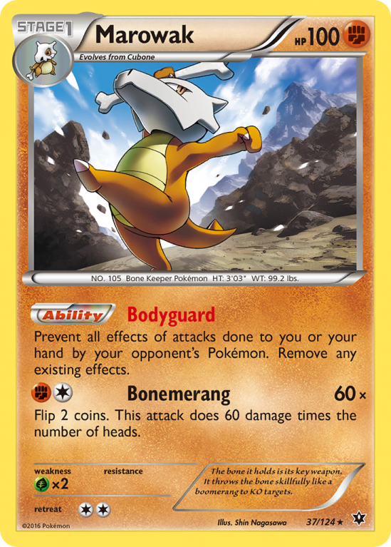 Marowak 37/124 XY Fates Collide