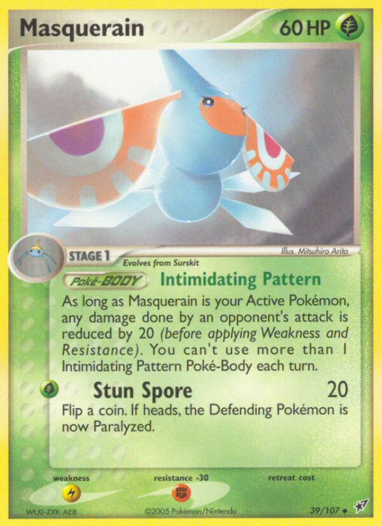 Masquerain 39/107 EX Deoxys