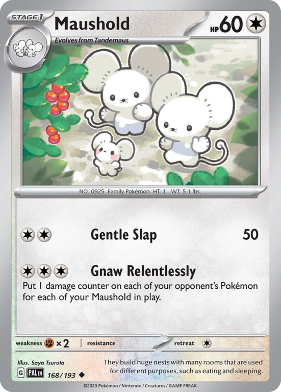 Maushold 168/193 Scarlet & Violet Paldea Evolved