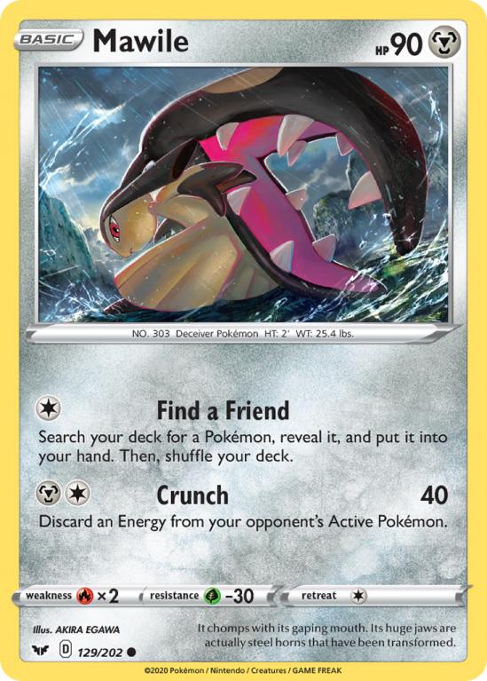 Mawile 129/202 Sword & Shield Sword & Shield