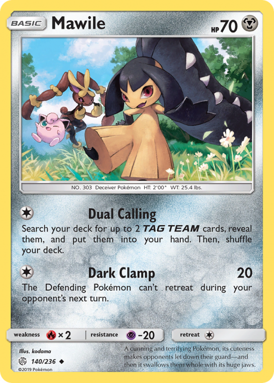 Mawile 140/236 Sun & Moon Cosmic Eclipse