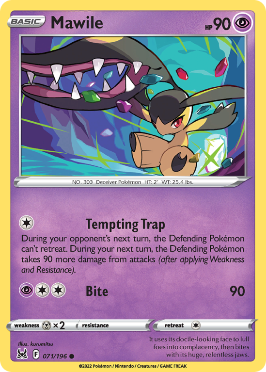 Mawile 71/196 Sword & Shield Lost Origin
