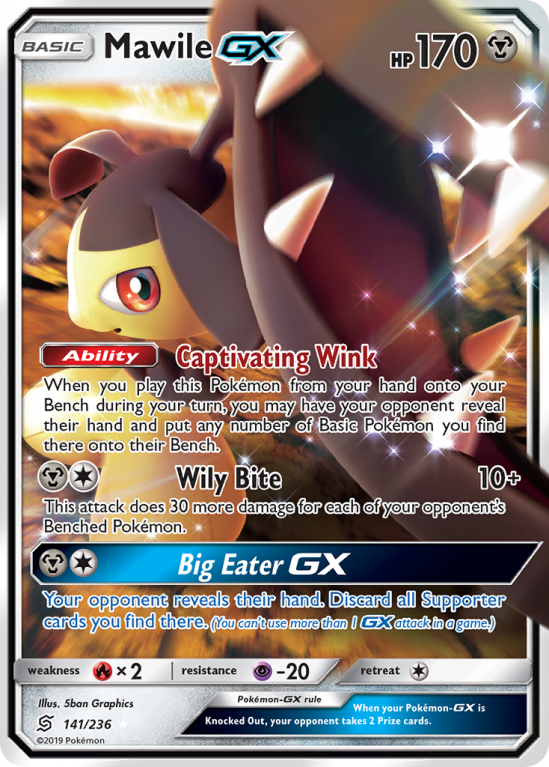 Mawile-GX 141/236 Sun & Moon Unified Minds