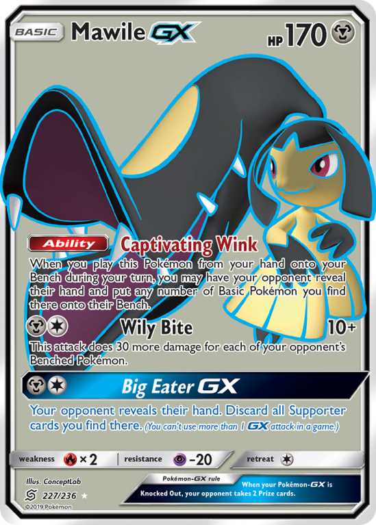 Mawile-GX 227/236 Sun & Moon Unified Minds