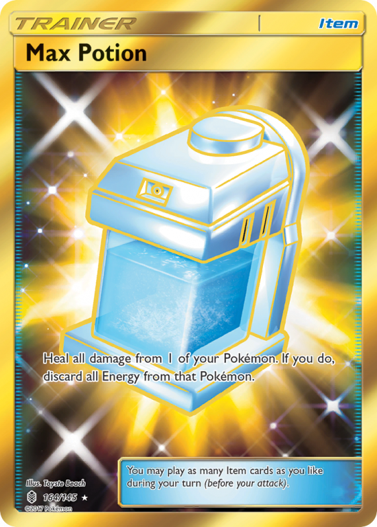 Max Potion 164/145 Sun & Moon Guardians Rising