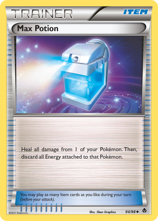 Max Potion 94/98 Black & White Emerging Powers