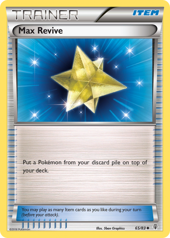 Max Revive 65/115 XY Generations