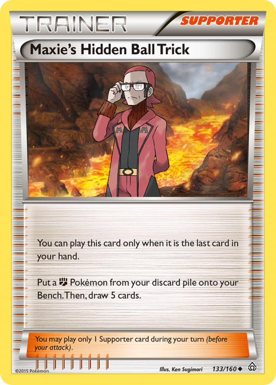 Maxie's Hidden Ball Trick 133/160 XY Primal Clash