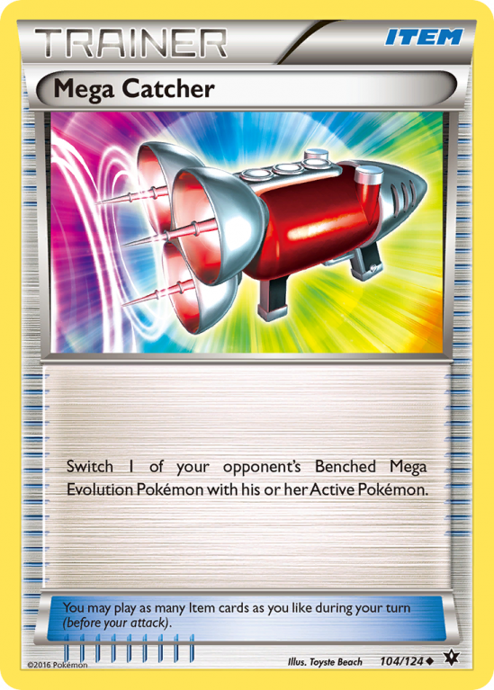 Mega Catcher 104/124 XY Fates Collide