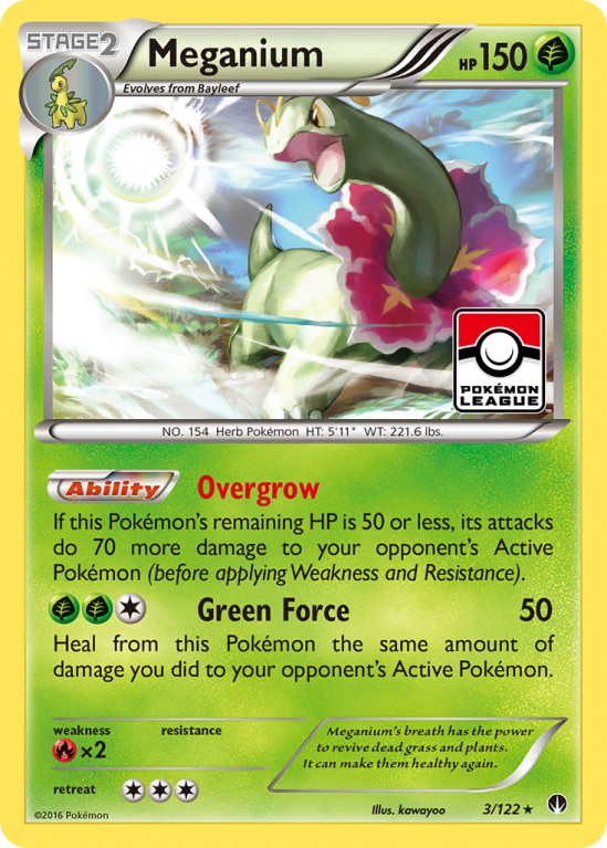 Meganium 3/122 XY BREAKpoint